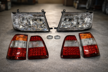 Pack complet feux Crystal LED – Toyota Land Cruiser HDJ100 – 1998 à 2005