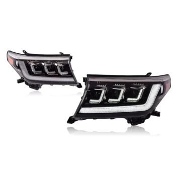 Phares avant LED – Toyota Land Cruiser VDJ200 – Phase 1 & Phase 2